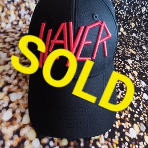Slayer, dad hat,baseball cap, black, one size, metal band SOLD